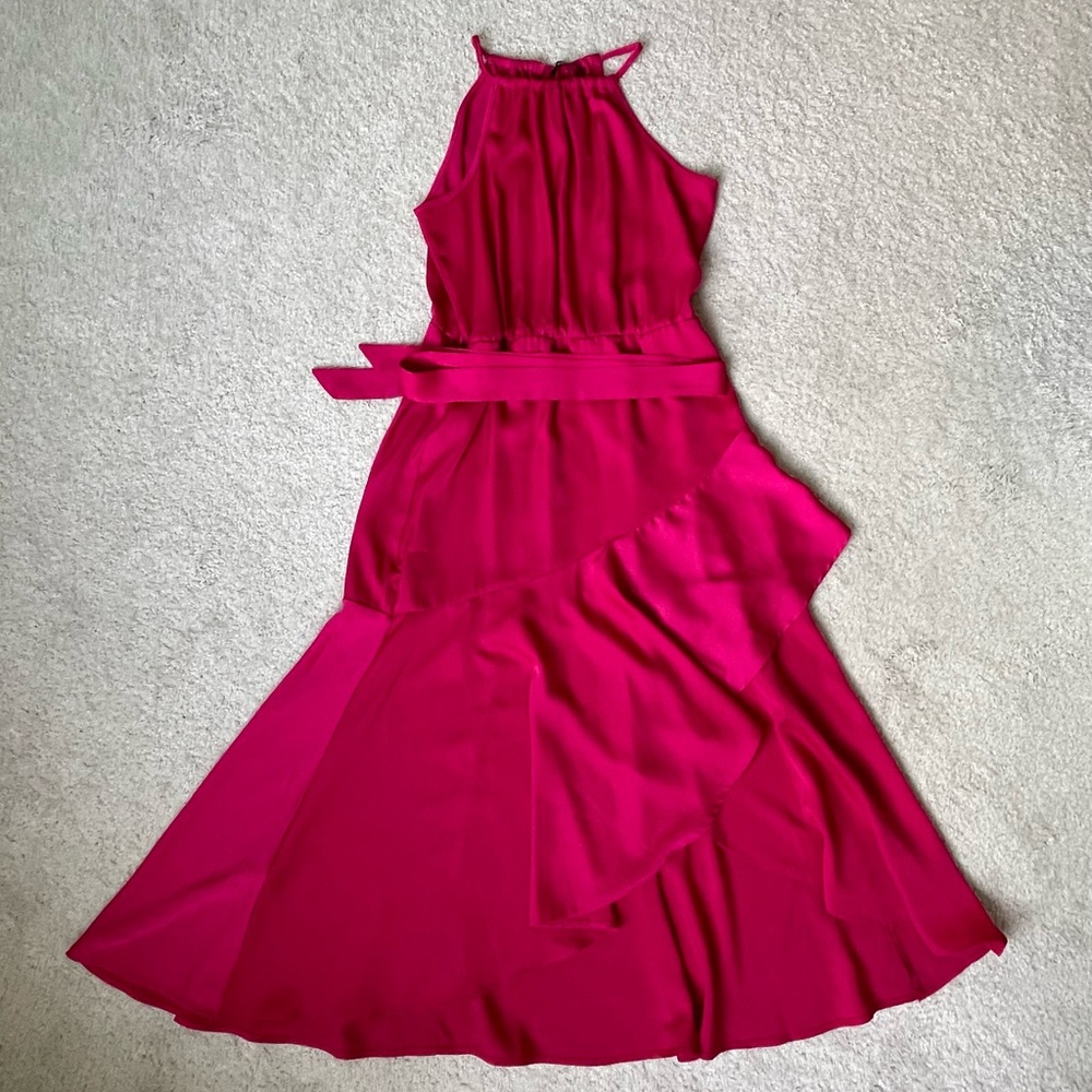 Amazon Women's Pink Halter Dress - Picture 2 of 4